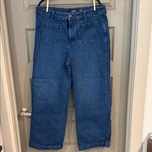 Old Navy Women’s Dark Blue Wide-Leg Jeans